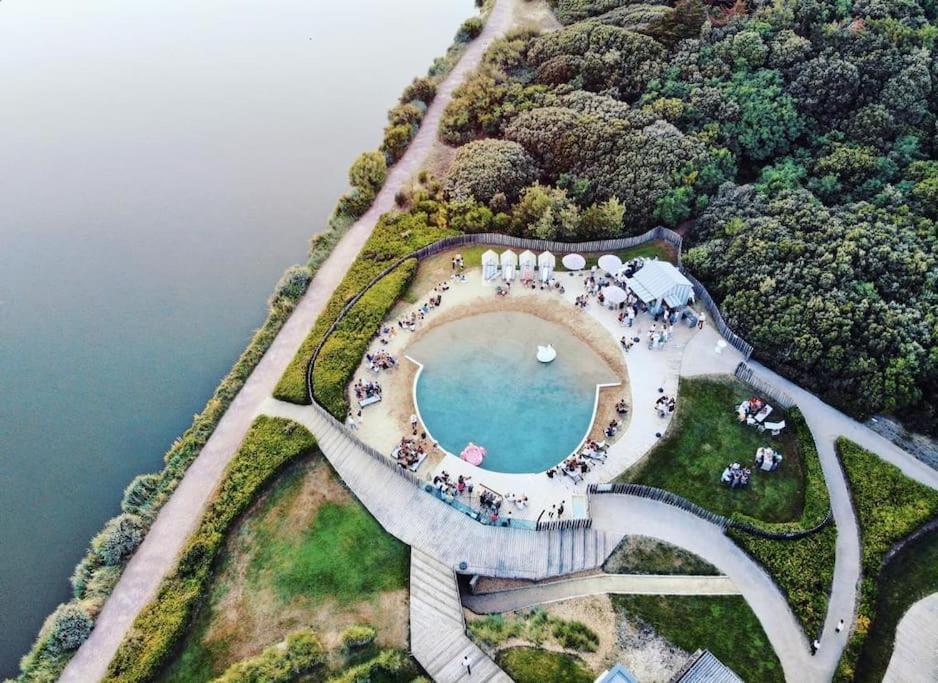 Le Petit Cote Ouest - Appt Dans Les Pins Pres De La Plage 莱萨布勒-多洛讷 外观 照片